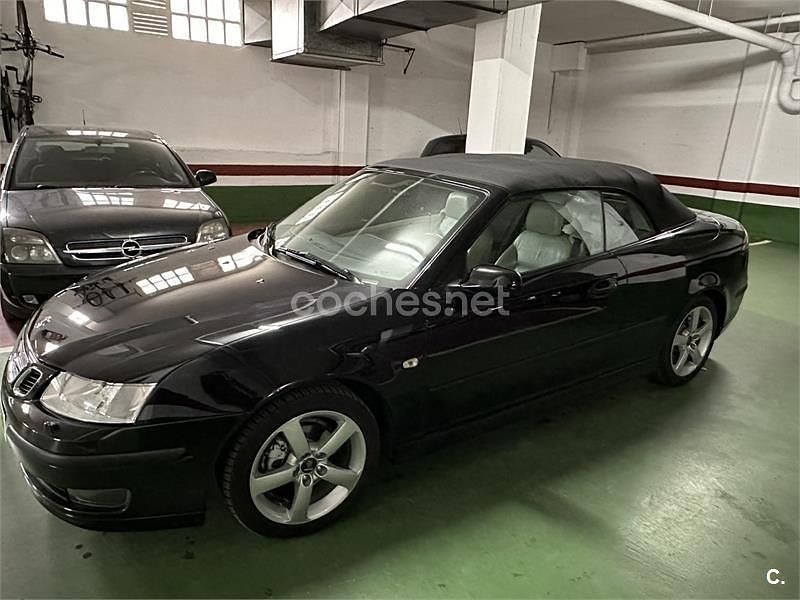 Negro Usado 2006 Saab 9-3 Vector Descapotable | 7500 € (Precio justo) - Imagen 1/4