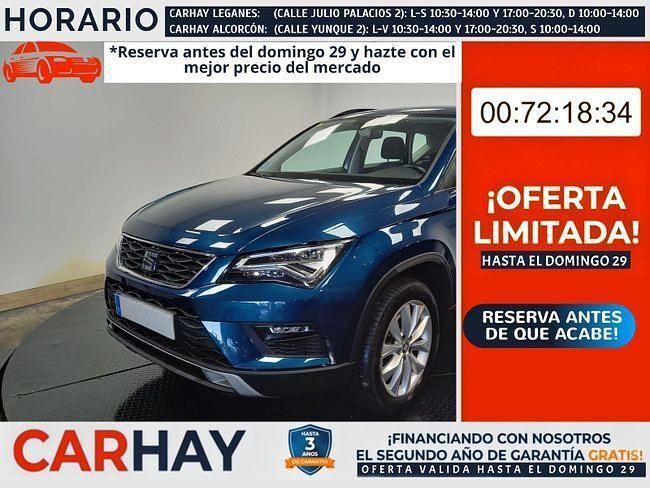 Usado Seat Ateca Style 150 CV (110 kW) 2020 Azul SUV