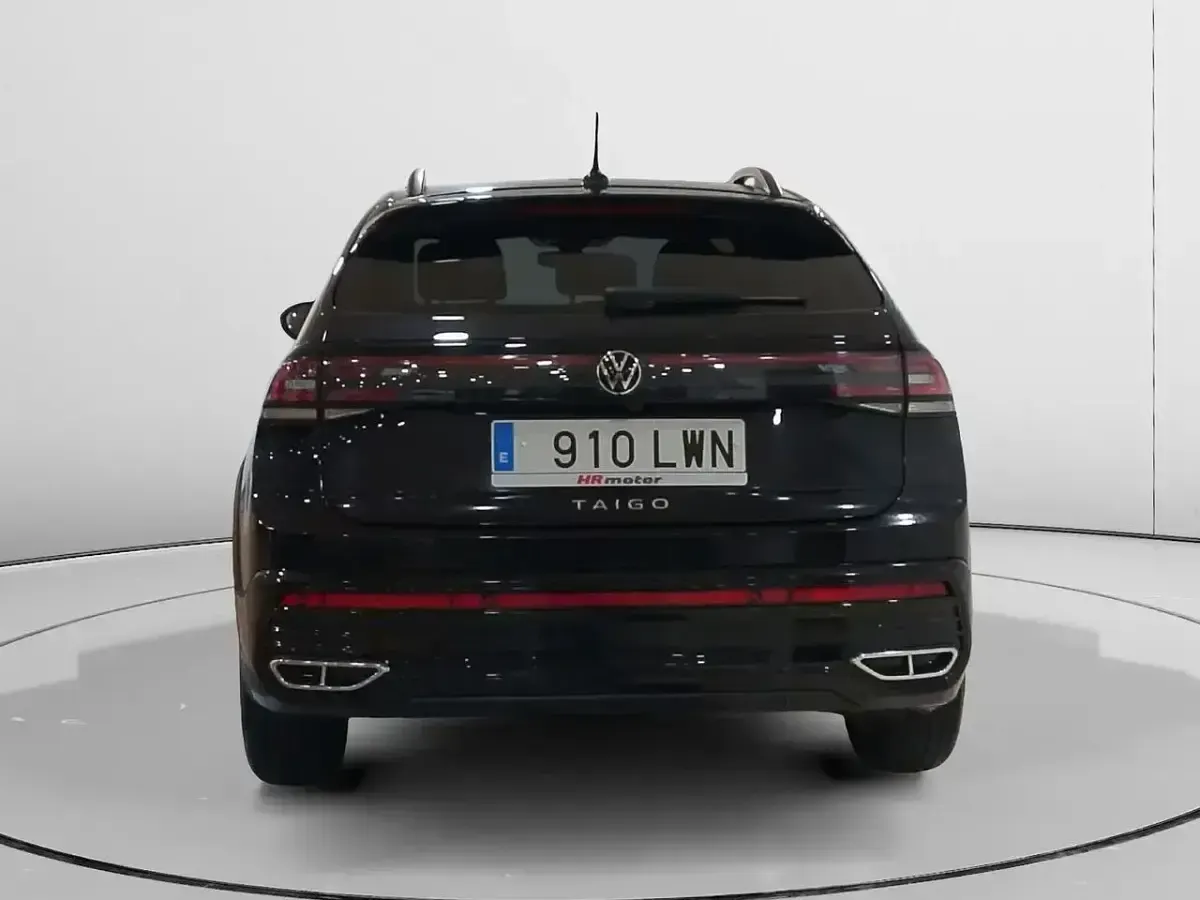 Usado VW Taigo R-line 110 CV (80 kW) 2022 Negro SUV