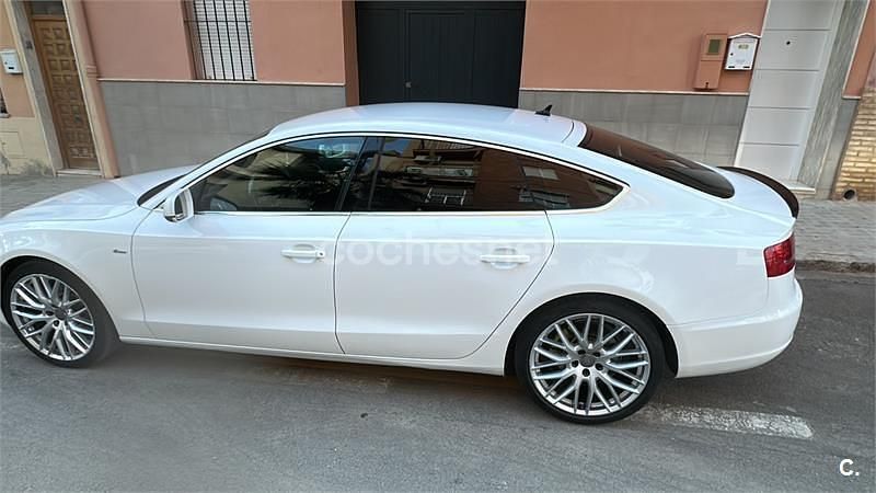 Blanco Usado 2010 Audi A5 Sportback Utilitario | 8999 € (Buen precio) - Imagen 1/4