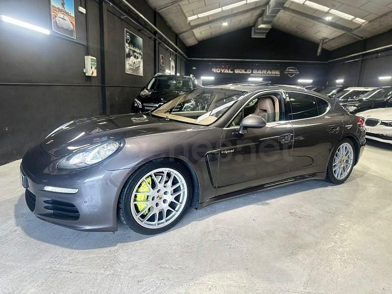 Usado Porsche Panamera S E-Hybrid 416 CV (305 kW) 2014 Gris / plata Berlina