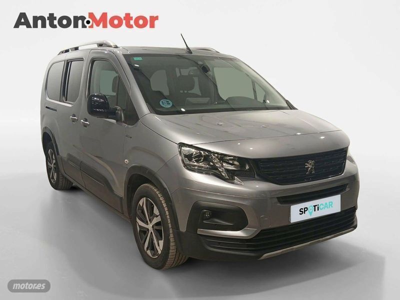 Usado Peugeot Rifter GT-line 130 CV (95 kW) 2020 Gris Monovolumen