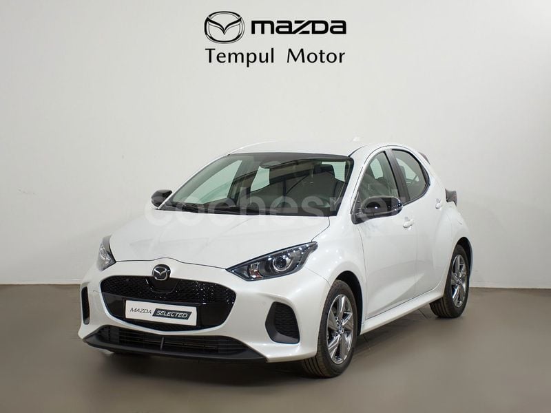 Blanco Usado 2024 Mazda 2 Exclusive-Line Berlina | 22.270 € (Precio justo) - Imagen 1/4