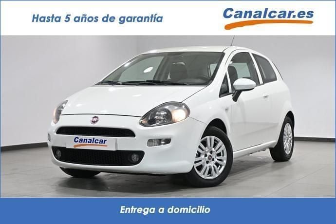 Blanco Usado 2015 Fiat Punto Easy Utilitario | 5971 € (Precio justo) - Imagen 1/4