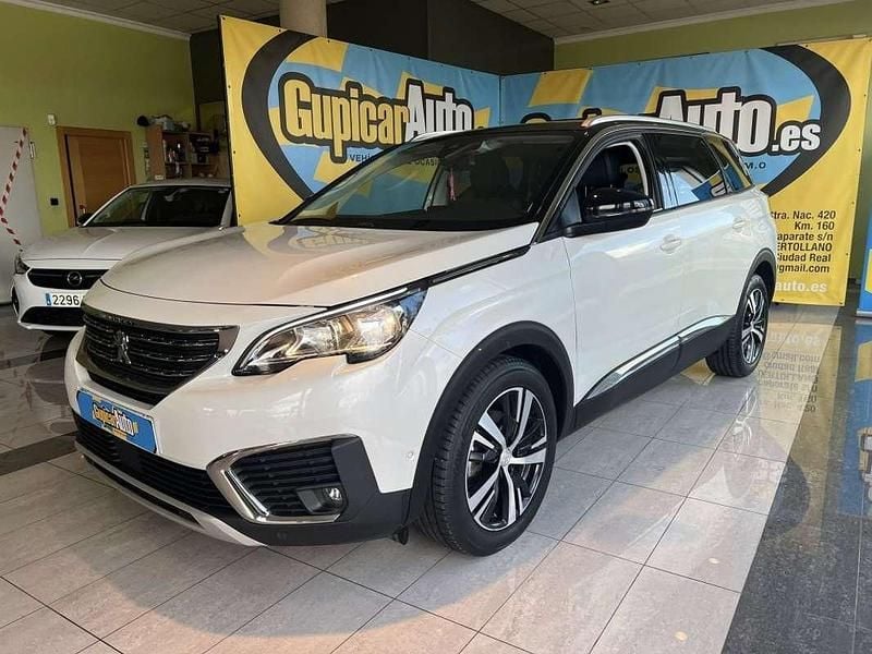 Blanco Usado 2019 Peugeot 5008 Allure SUV | 15.800 € (Buen precio) - Imagen 1/4