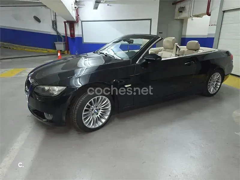 Usado BMW 320 Cabriolet 177 CV (130 kW) 2008 Negro Descapotable