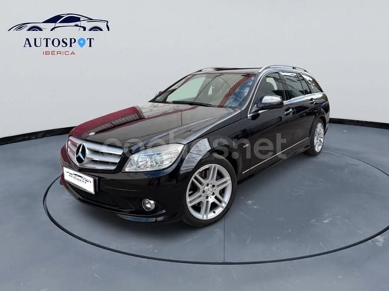 Negro Usado 2007 Mercedes C320 Avantgarde Familiar | 7190 € (Precio justo) - Imagen 1/4
