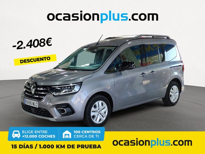 Gris Usado 2023 Renault Kangoo Techno Monovolumen | 26.490 € (Un poco caro) - Imagen 1/4