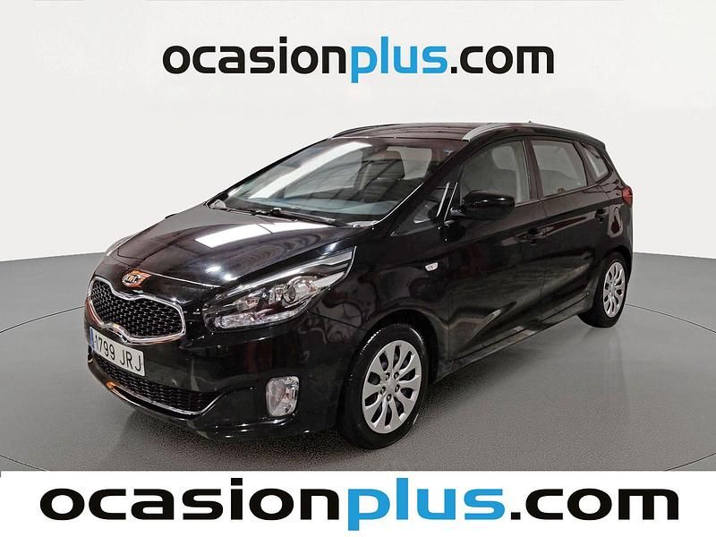Usado Kia Carens 116 CV (85 kW) 2016 Negro Monovolumen