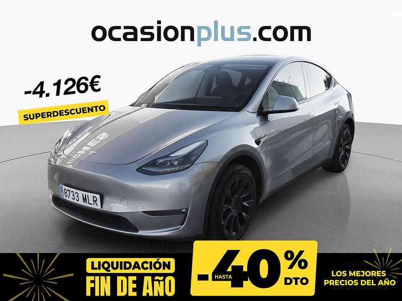 Gris Usado 2023 Tesla Model 3 Berlina | 45.390 € (Caro) - Imagen 1/4
