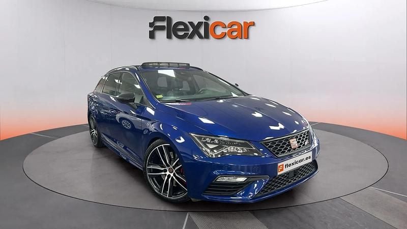 Azul Usado 2018 Cupra Leon Familiar | 22.690 € (Precio justo) - Imagen 1/4