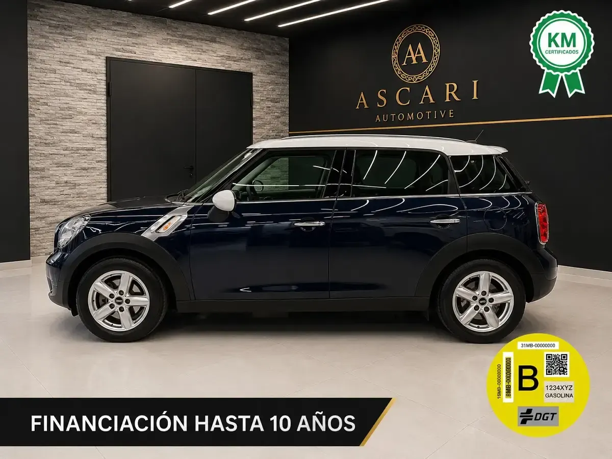 Usado Mini Cooper D Countryman 111 CV (81 kW) 2013 Azul SUV