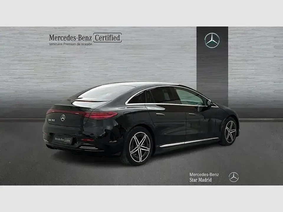 Usado Mercedes EQE350 214 kW (292 CV) 2023 Negro obsidiana Berlina