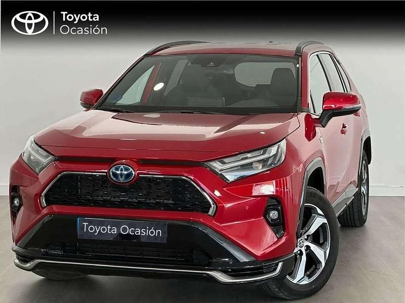 Rojo Usado 2022 Toyota RAV4 Hybrid Advance SUV | 37.040 € (Precio justo) - Imagen 1/4