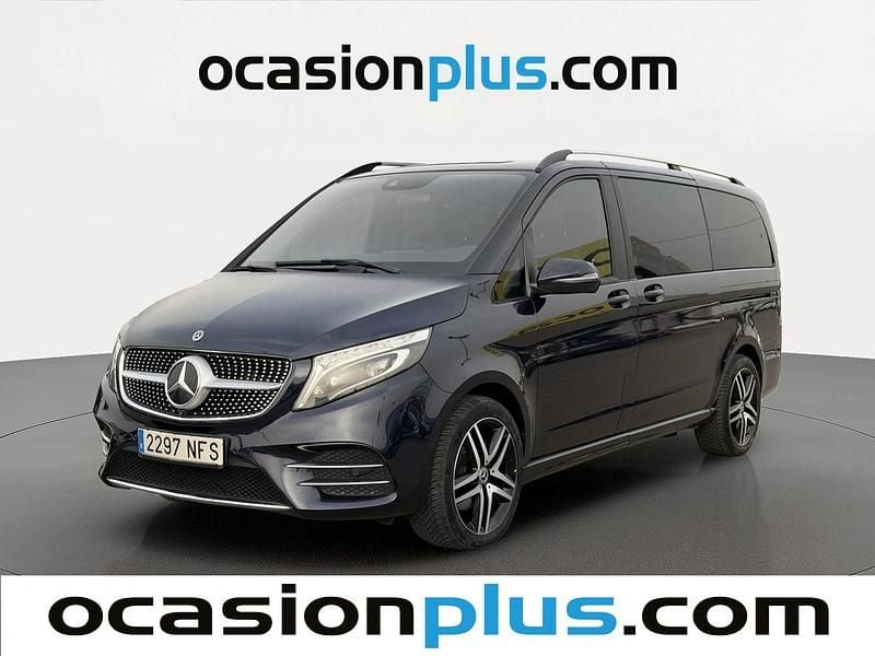 Usado Mercedes V300 Avantgarde 239 CV (175 kW) 2021 Azul Monovolumen