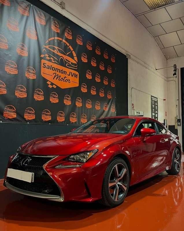 Usado Lexus RC300h Executive Line 223 CV (164 kW) 2017 Rojo Coupe