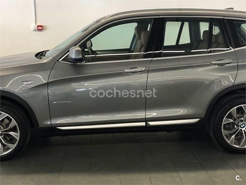 Usado BMW X3 190 CV (139 kW) 2017 Gris / plata SUV