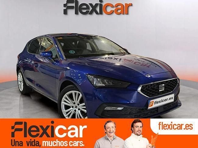 Azul Usado 2021 Seat Leon Style Familiar | 17.990 € (Precio justo) - Imagen 1/4