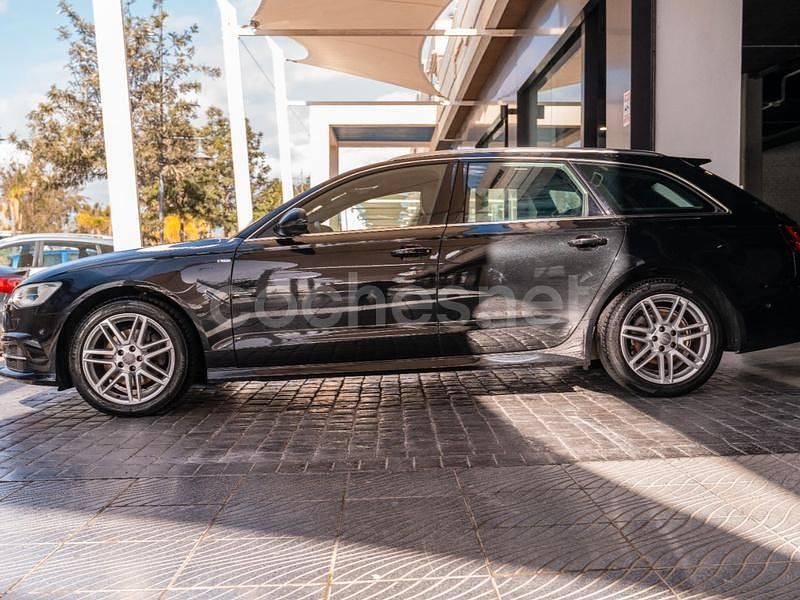 Usado Audi A6 190 CV (139 kW) 2018 Negro Familiar
