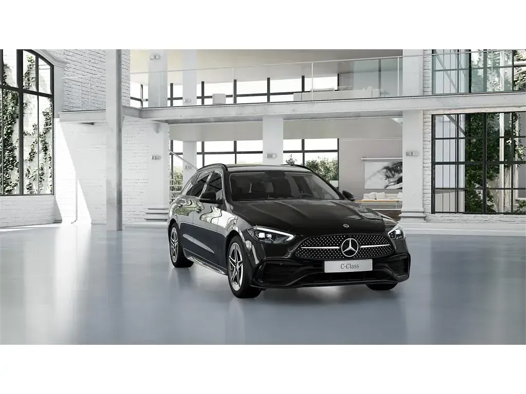 Usado Mercedes C220 200 CV (147 kW) 2026 Negro obsidiana Familiar