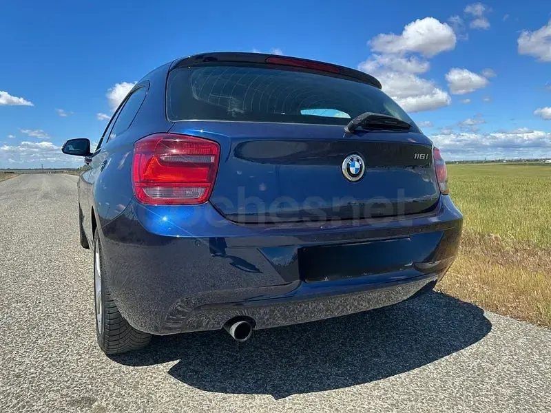 Usado BMW 116 Comfort Edition 109 CV (80 kW) 2015 Azul Utilitario