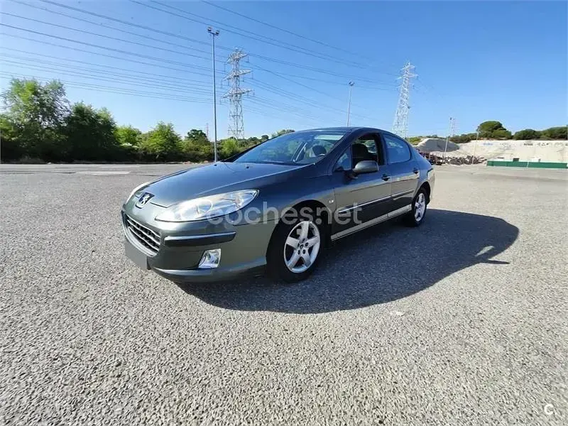 Usado Peugeot 407 137 CV (100 kW) 2006 Verde Berlina