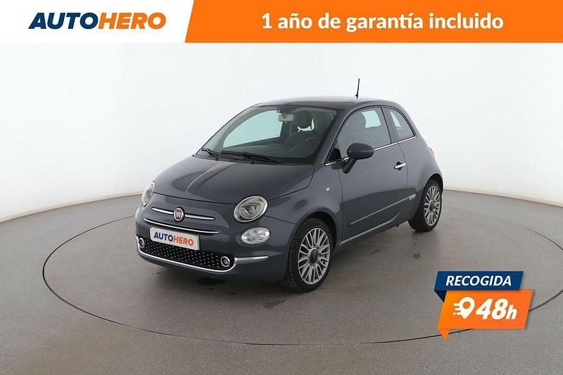 Gris Usado 2016 Fiat 500 Lounge Utilitario | 9899 € (Precio justo) - Imagen 1/3
