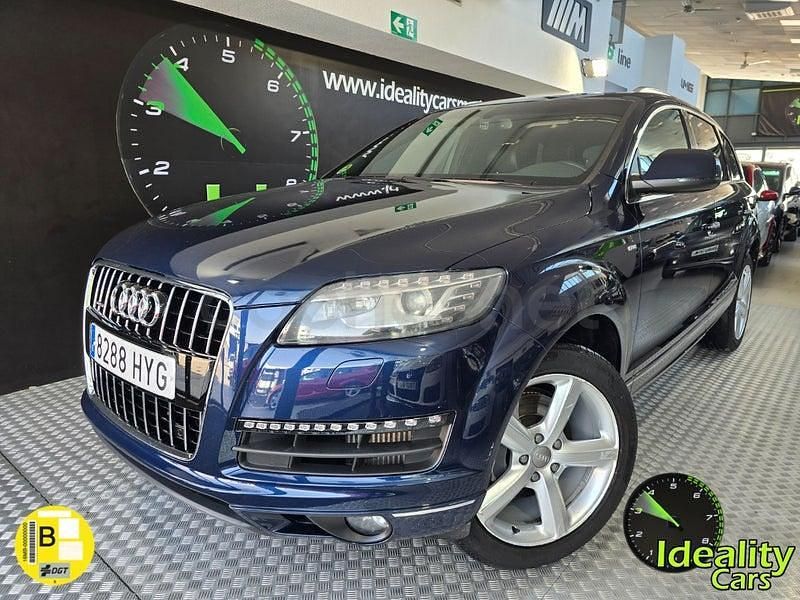 Usado Audi Q7 Ambition 245 CV (180 kW) 2014 Azul SUV