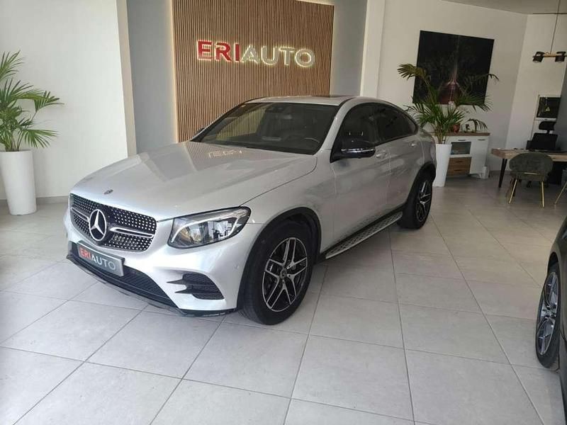 Usado Mercedes GLC220 194 CV (142 kW) 2019 Gris Coupe