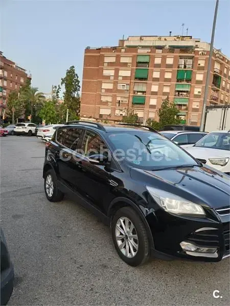 Usado Ford Kuga Titanium 150 CV (110 kW) 2016 Negro SUV