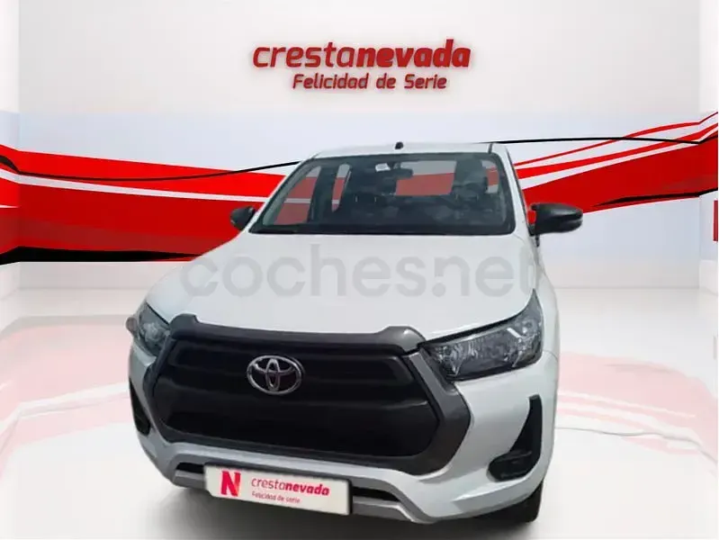 Usado Toyota HiLux 150 CV (110 kW) 2021 Blanco Pickup/Camioneta