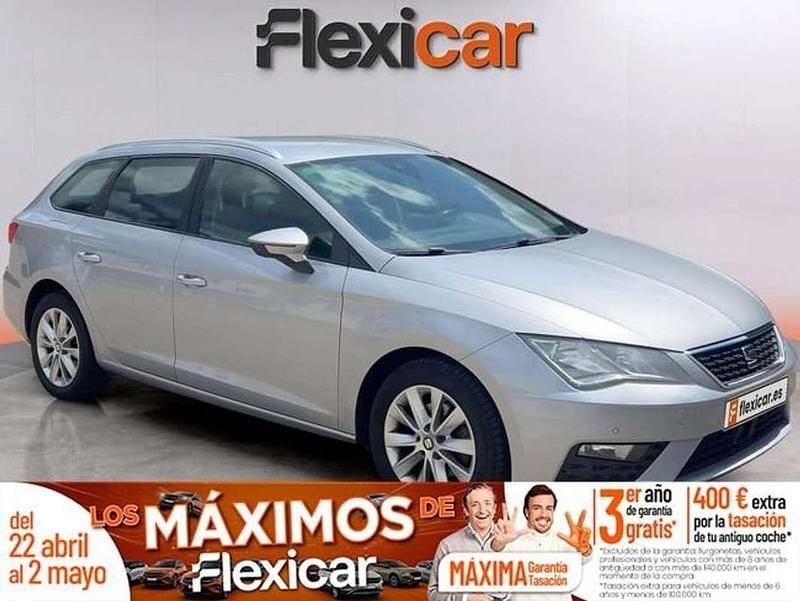 Usado Seat Leon ST Style 131 HP (96 kW) 2020 Cinzento Carrinha