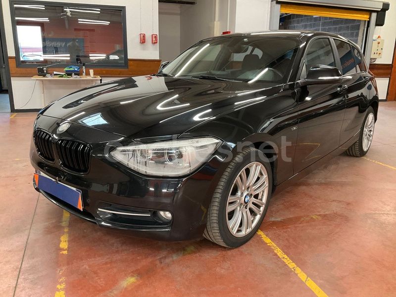 Negro Usado 2012 BMW 116 Efficient Dynamics Utilitario | 12.990 € (Caro) - Imagen 1/4