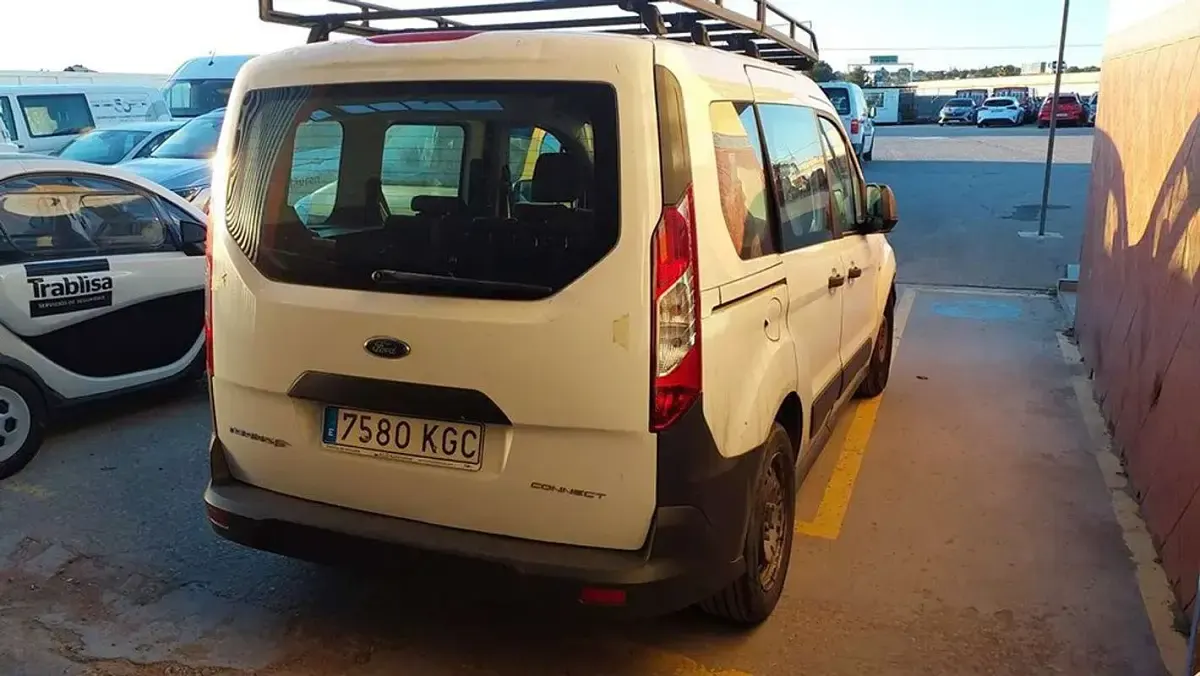 Usado Ford Transit Trend 75 CV (55 kW) 2017 Blanco Van