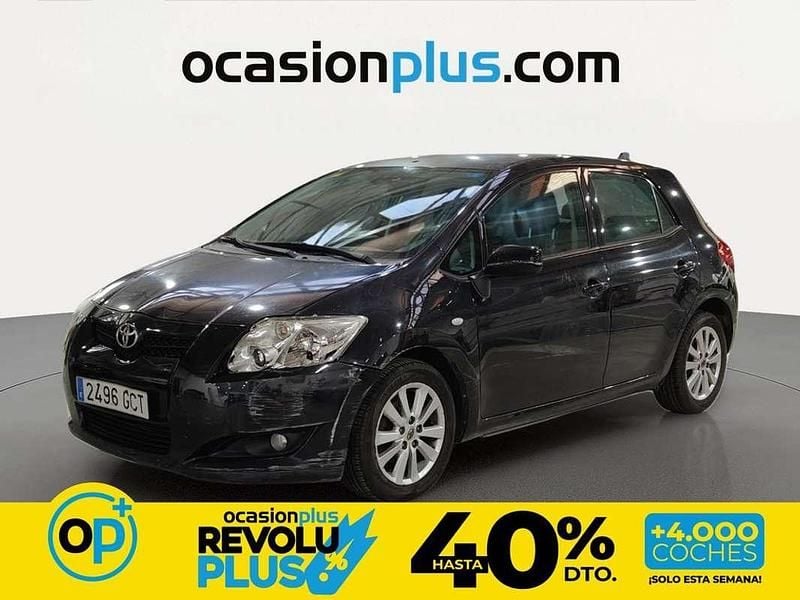 Usado Toyota Auris Sol 124 CV (91 kW) 2008 Negro Utilitario