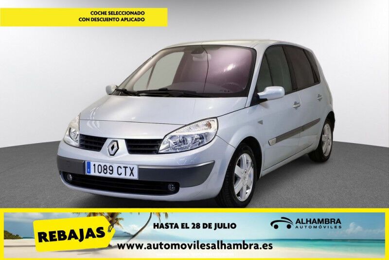 Gris / plata Usado 2004 Renault Scénic II Dynamique Monovolumen | 5990 € - Imagen 1/4