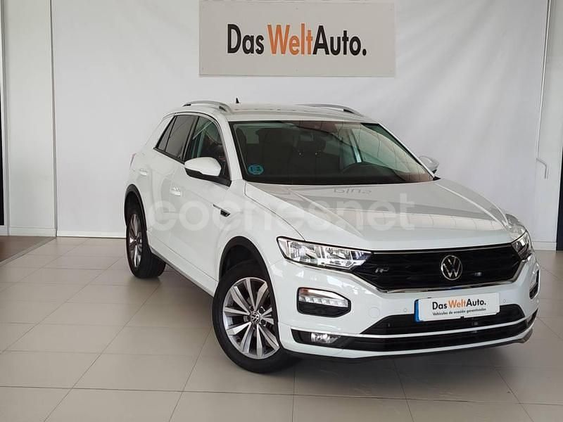 Blanco Usado 2022 VW T-Roc Advance SUV | 22.200 € (Un poco caro) - Imagen 1/4