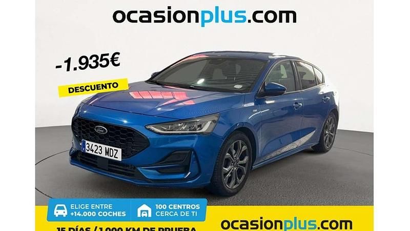 Azul Usado 2023 Ford Focus ST-Line Utilitario | 17.682 € (Buen precio) - Imagen 1/4