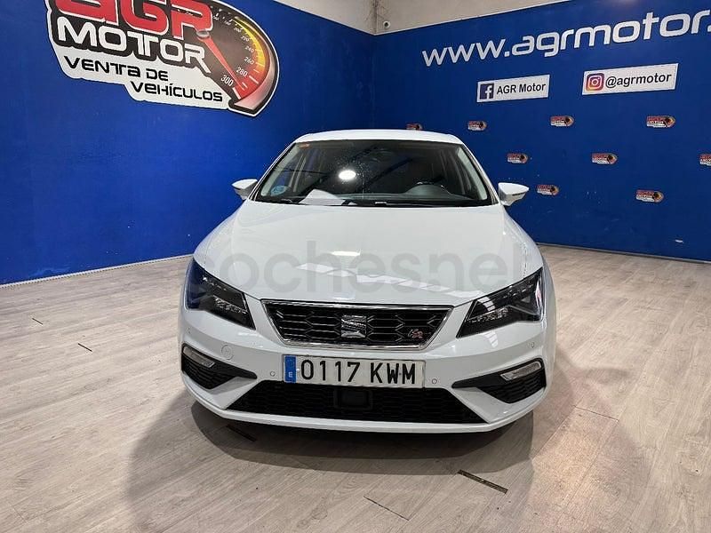 Usado Seat Leon FR 150 CV (110 kW) 2019 Blanco Berlina