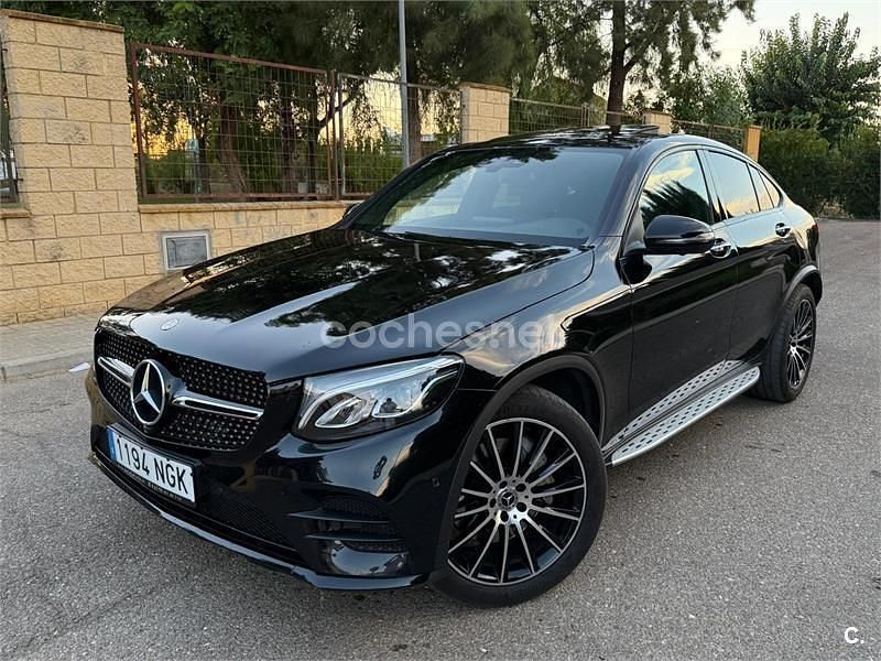Negro Usado 2017 Mercedes GLC250 Coupe | 31.950 € (Buen precio) - Imagen 1/4