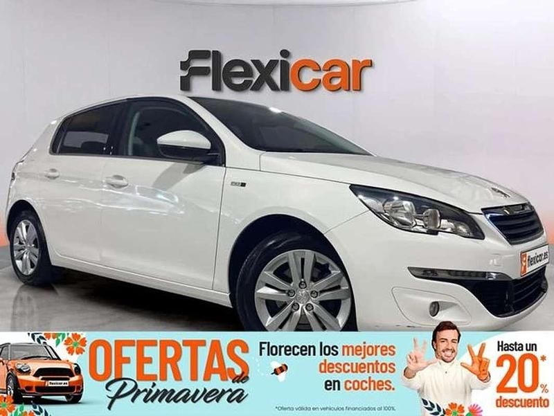 Usado Peugeot 308 Style 131 CV (96 kW) 2016 Azul Utilitario