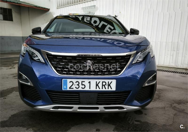 Usado Peugeot 3008 GT-line 165 CV (121 kW) 2018 Azul SUV