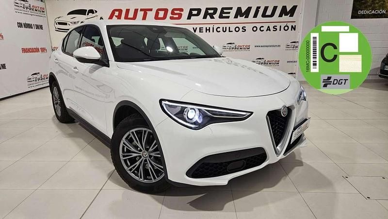 Blanco Usado 2021 Alfa Romeo Stelvio Sprint SUV | 21.990 € (Super precio) - Imagen 1/4