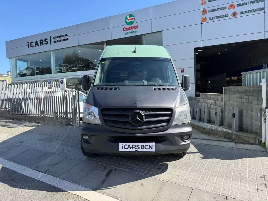 Usado Mercedes Sprinter 129 CV (94 kW) 2015 Verde Van