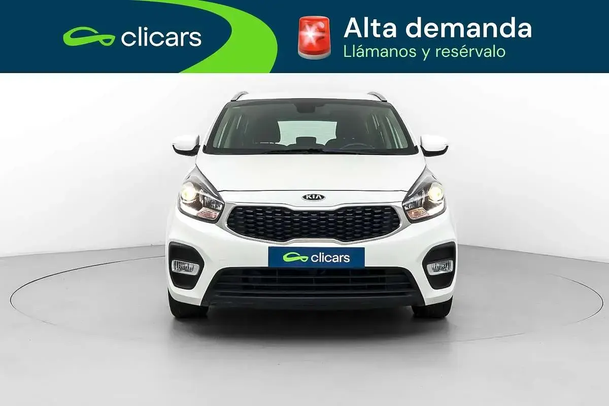 Usado Kia Carens 136 CV (100 kW) 2018 Blanco Monovolumen