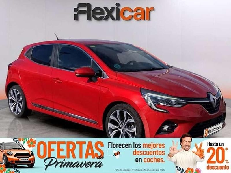 Usado Renault Clio V Intens 101 CV (74 kW) 2020 Rojo Utilitario