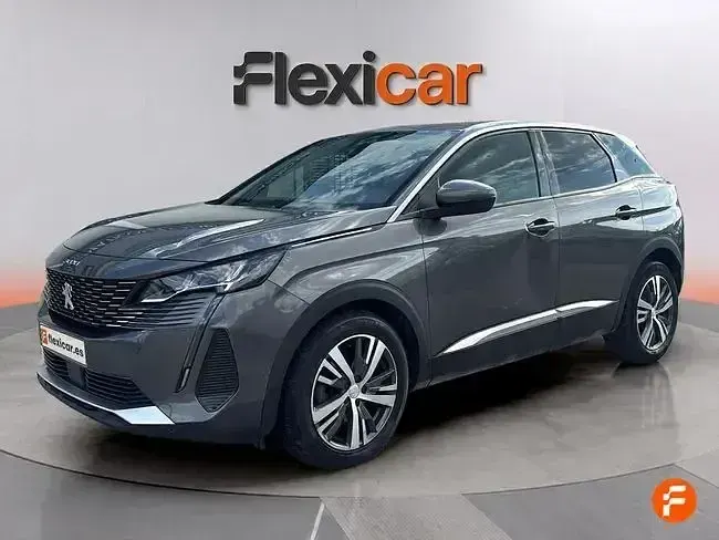 Usado Peugeot 3008 Allure 130 CV (95 kW) 2021 Gris SUV