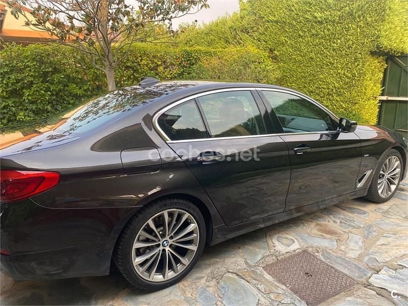 Marrón Usado 2018 BMW 520 Berlina | 24.400 € (Precio justo) - Imagen 1/4