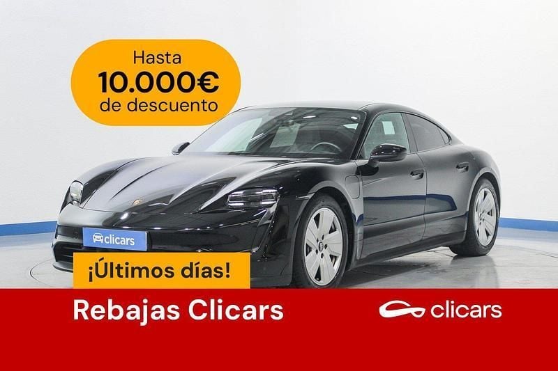Negro Usado 2021 Porsche Taycan Berlina | 64.490 € (Precio justo) - Imagen 1/4