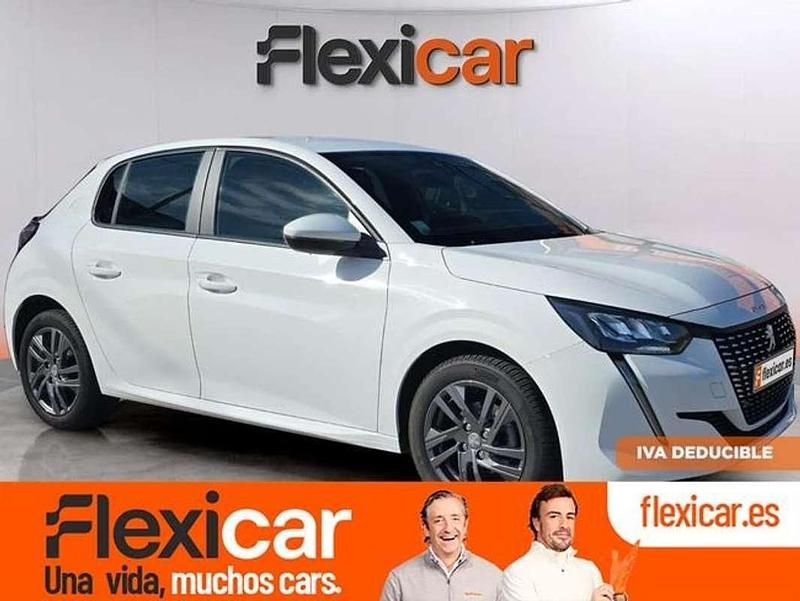 Blanco Usado 2021 Peugeot 208 Active Utilitario | 9690 € (Buen precio) - Imagen 1/4